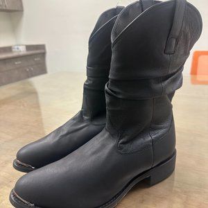 Dingo Mens Amsterdam Round Toe Casual Boots Black Size 10.5 EW New